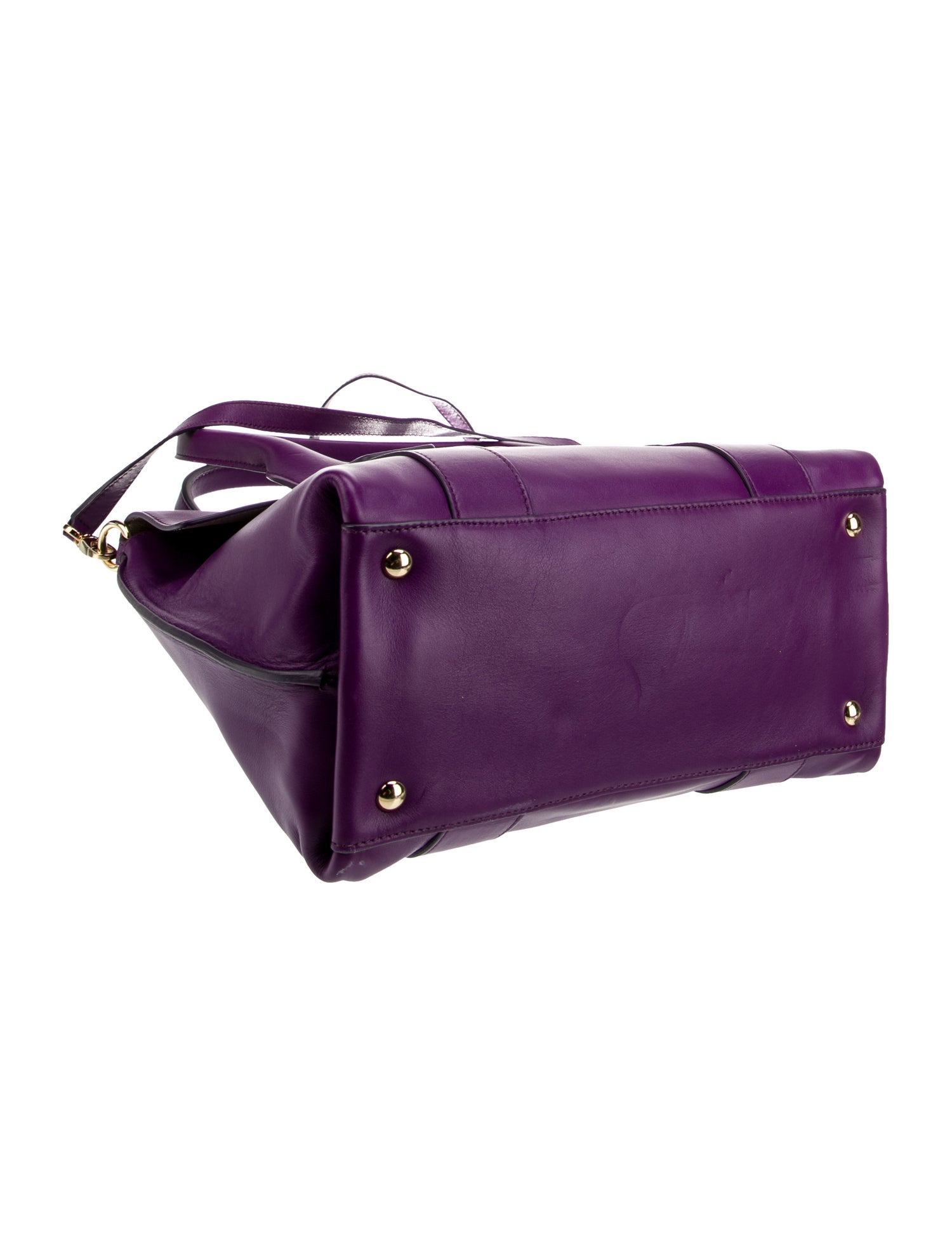 Salvatore Ferragamo Leather Top Handle Bag